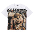 Life Hustlers Stone Angel Statue Graphic Tee - White