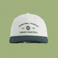 Aimé Leon Dore Friendship Basketball Hat - Cream / Forest Green