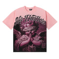 Life Hustlers Blindfolded Cherub Graphic Tee - Pink